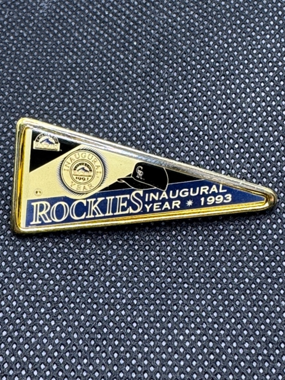 Rockies Inaugural Year 1993 Collectible Pennant Pin